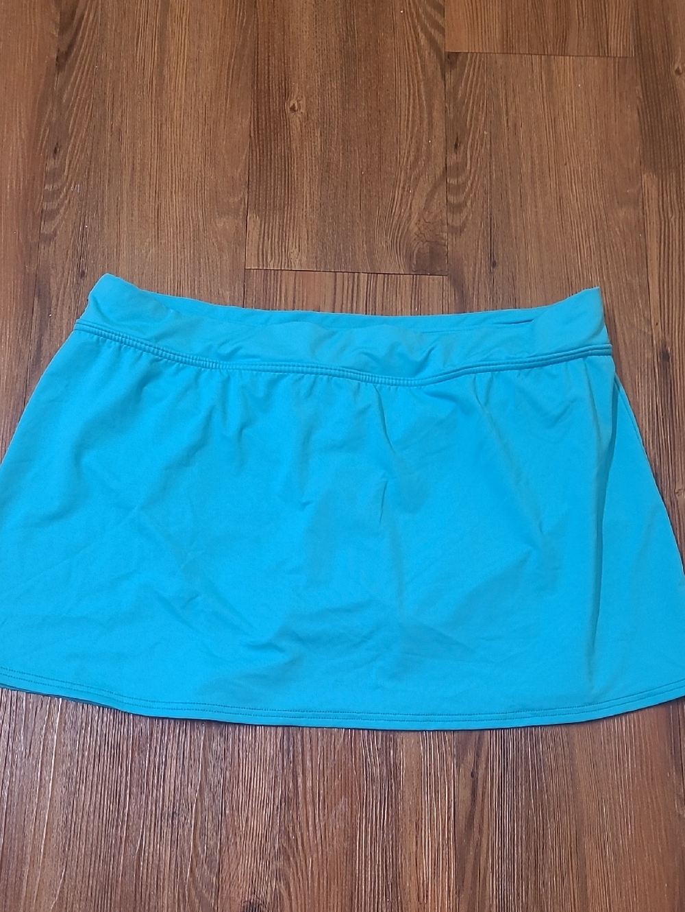 Lands' End‎ Bright Turquoise Mini Skirt